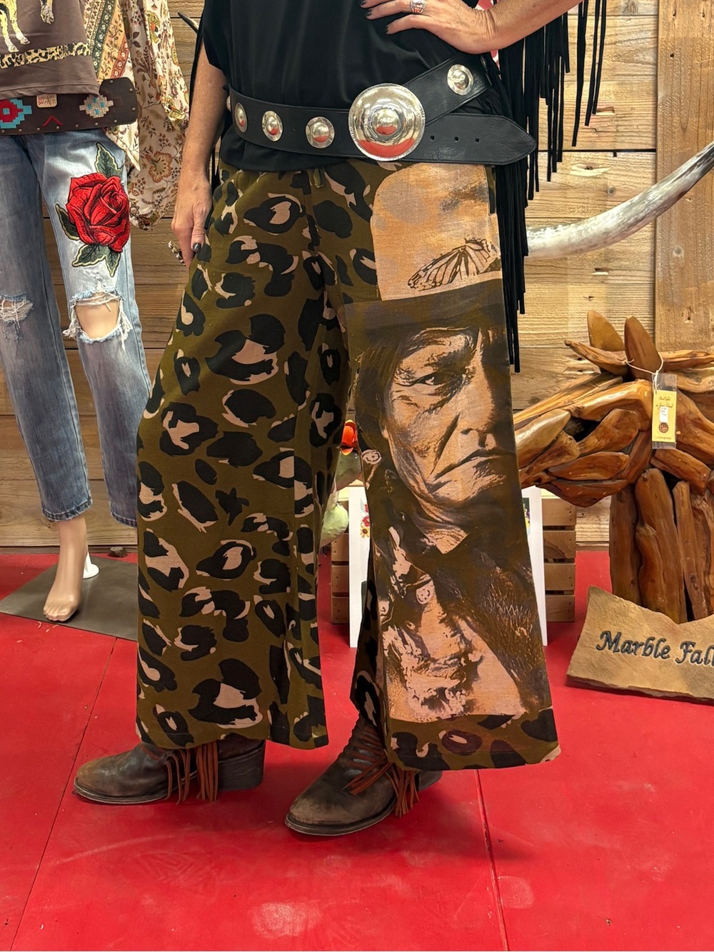 Chief Sitting Bull Linen pants